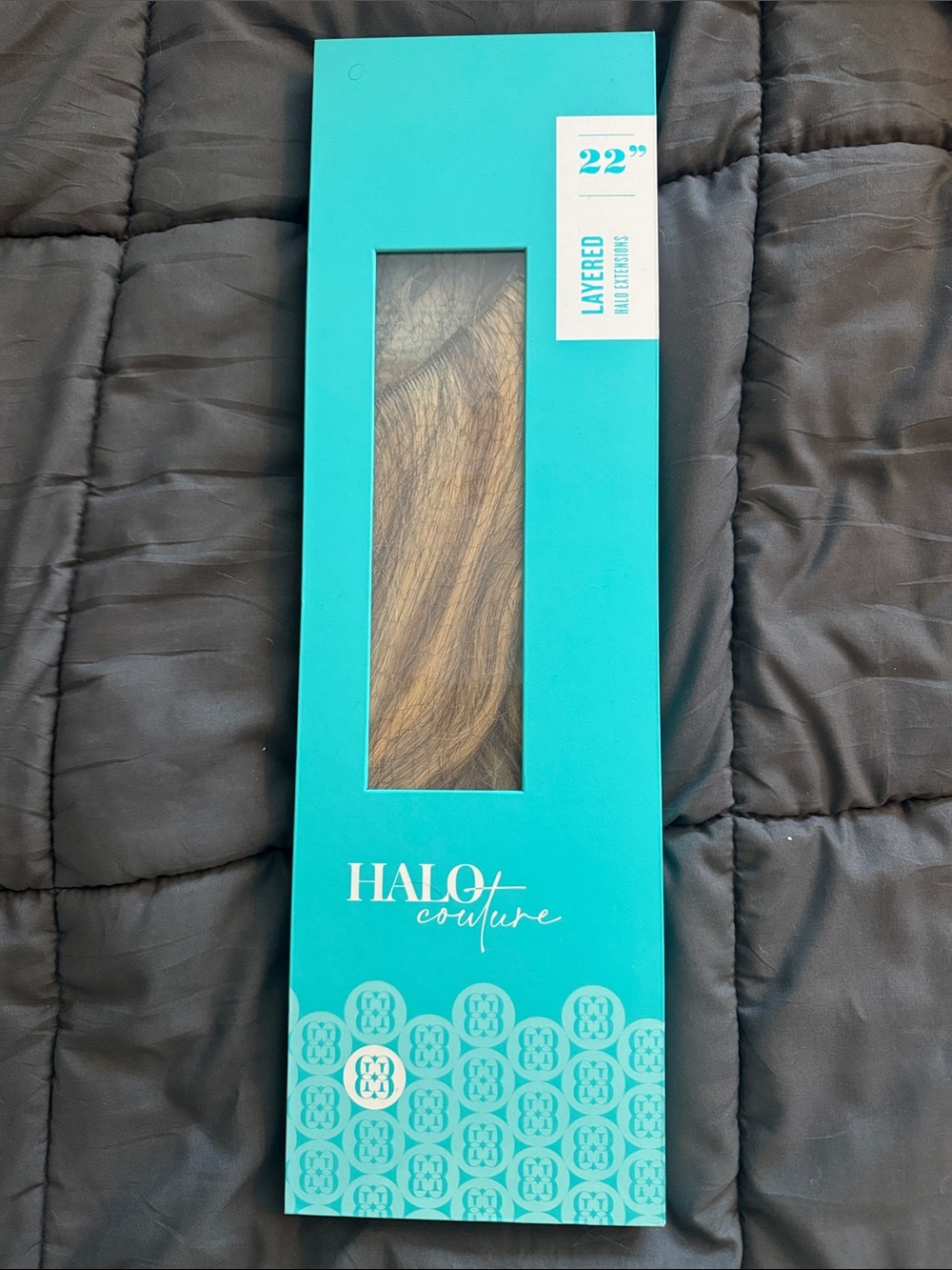 22" Layered Halo Hair - Blonde
